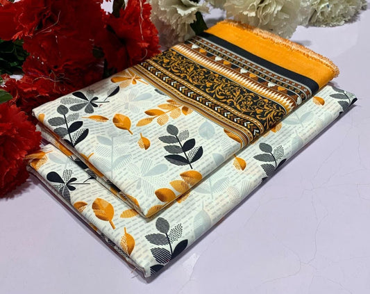 Ladies 2-Piece – Micro Polo Cotton with Floral Print